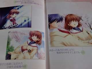 Clannad Official Complete Guide book KEY oop rare  