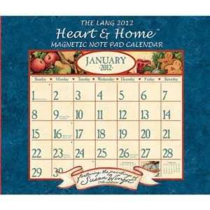  Heart & Home by Susan Winget 2012 Magnetic Note Pad 
