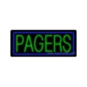  Pagers Outdoor LED Sign 13 x 32