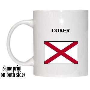  US State Flag   COKER, Alabama (AL) Mug 