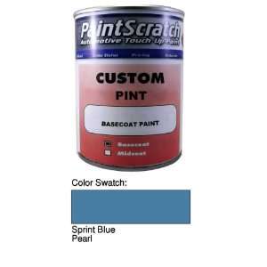 Pint Can of Sprint Blue Pearl Touch Up Paint for 2007 Audi S6 (color 