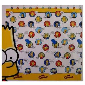  The Simpsons Family Shower Curtain
