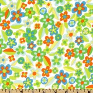  43 Wide Irving Street Flannel Meadow Green Fabric By The 