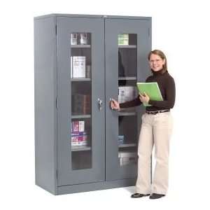  Paramount® Storage Cabinet Easy Assembly 48x24x78 Gray 