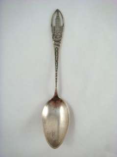 Antique Sterling Spoon Terminal Tower Cleveland Ohio  