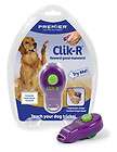 Clik R Dog Clicker Training Sound Hand Held Clicker w/ Finger Holder