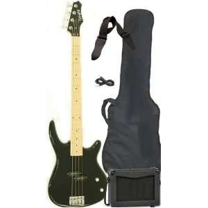   Beginner Pack with Amp Case Strap Black Package Musical Instruments