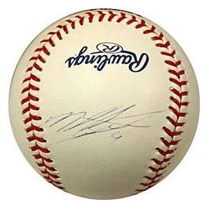  Miguel Tejada Autographed Ball   Autographed Baseballs 