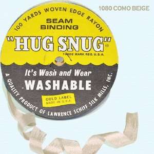   Binding Hug Snug Ribbon Color Como Beige #1080 Arts, Crafts & Sewing
