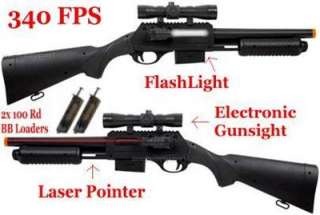 MP237A Shotgun Airsoft Rifle Gun laser light scope  