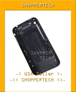 BACK COVER iPHONE 3GS 16GB BLACK 3GS OEM REAR PANEL  