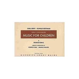  Music for Children Volume 1 Pentatonic