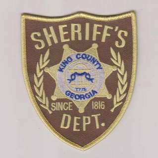 The Walking Dead Sheriffs Uniform Patch Police Halloween Costume 