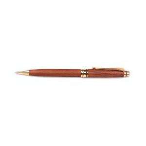  3601 ROSE WOOD    Impella Wood Twist action Ballpoint Pen 