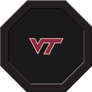  Virginia Tech Hokies Game Table Felt   43 Round Sports 