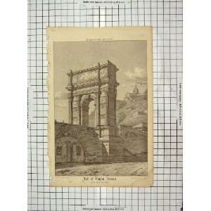  Architecture 1870 Arch Trajan Ancona Taylor Whtiteman 