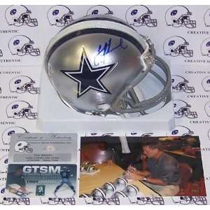 Troy Aikman Signed Mini Helmet   Autographed NFL Mini Helmets  