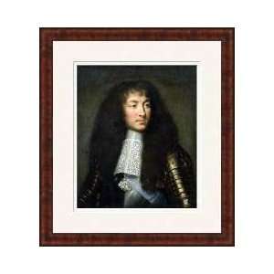  Portrait Of Louis Xiv 16381715 Framed Giclee Print