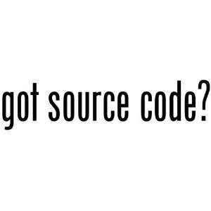  Got Source Code?   Decal / Sticker