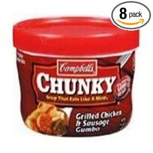 Campbells Ready to Serve Chicken Gumbo Soup, 15.25 Ounce (Pack of 8)