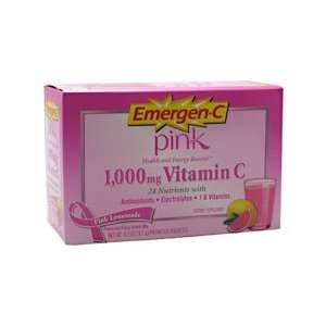  Emergen C Health and Energy Booster   Pink Lemonade   30 
