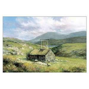  Cottage Near Conor Pass   Poster by Clive Madgwick (32 x 