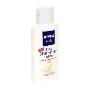  Nivea Body Silky Shimmer Lotion ~ For Light To Medium Skin 