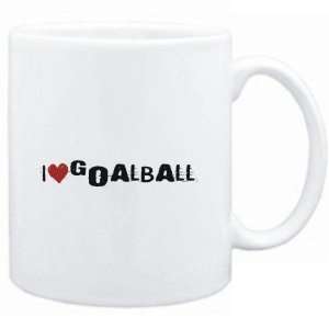  Mug White  Goalball I LOVE Goalball URBAN STYLE  Sports 