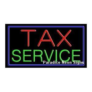  Tax Service Neon Sign 20 x 37
