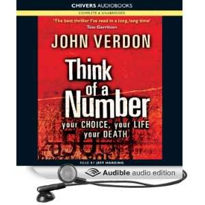   of a Number (Audible Audio Edition) John Verdon, Jeff Harding Books