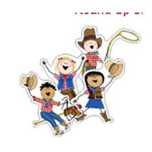  Round  Up Stick Kids Cut Outs Toys & Games