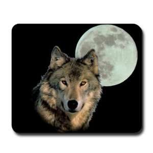  Wolf Moon Cool Mousepad by 