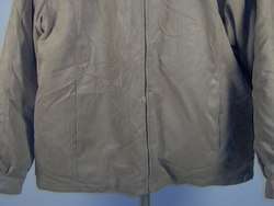 Robert Comstock Down Jacket Camel Large Mens New  