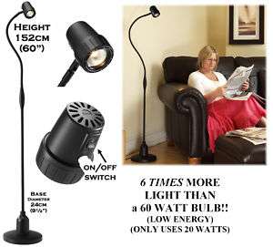 Serious Readers Alex Floor Reading Lamp 3 color choice  