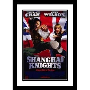  Shanghai Knights 32x45 Framed and Double Matted Movie 