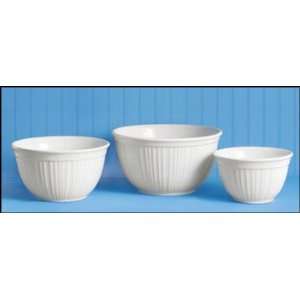 CorningWare French White, TWO of the 3pc Bowl Sets 