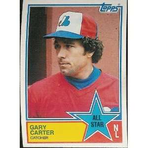    Gary Carter 1983 Topps All Star Catcher #404 Expos 