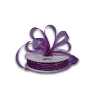  Corsage Ribbon 3/8 inch 50 Yards, Purple Iridescent 