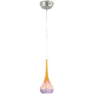   Pendant Lamp with Mixed Color Glass Shade   Cosenza