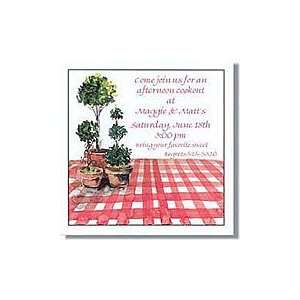 Picnic Table Wedding Invitations