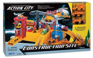 REALTOY ACTION CITY CONSTRUCTION SITE PLAY SET  