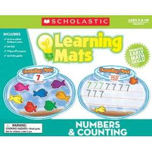  Teachers Friend Numbers Counting Learning Mats Teach Counting Number 