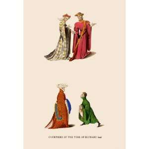  Courtiers of the Time of Richard II 20x30 poster