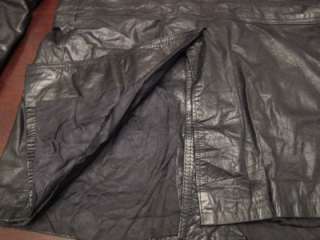   Fight Club Very Soft Leather Cool Manly Blazer Jacket Sz 44 M  