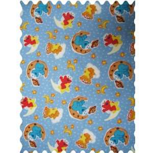  SheetWorld Cloud Sesame Street Fabric   By The Yard Baby