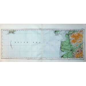   Ordnance Survey Map 1922 England Blackpool Southport