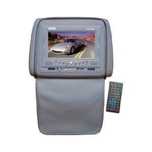  Pyle Car / RV Adjustable 7 Headrest LCD Monitor / DVD Player 