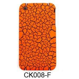  PHONE COVER FOR APPLE IPHONE 3G 3GS RUBBERIZED EGG CRACK 