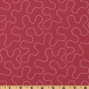   Hill The Ramble Cranberry Fabric By The Yard Arts, Crafts & Sewing