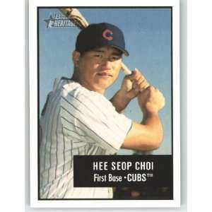  2003 Bowman Heritage #71 Hee Seop Choi   Chicago Cubs 